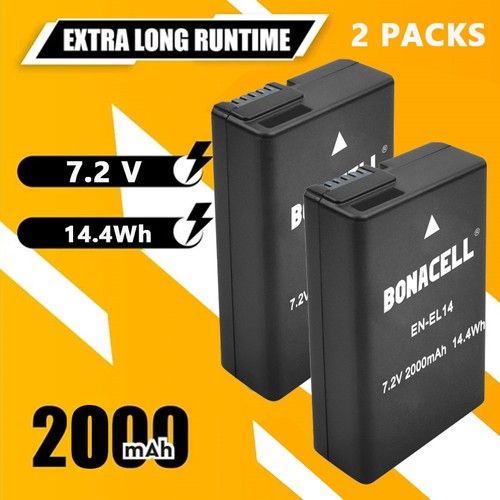 El14 2000mah batteria - en-el14,